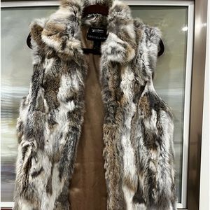 COPY - Saks Fifth Avenue exclusive rabbit vest